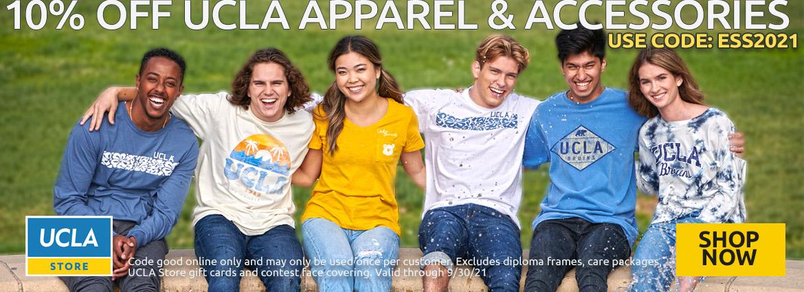 10% Off UCLA Apparel & Accessories