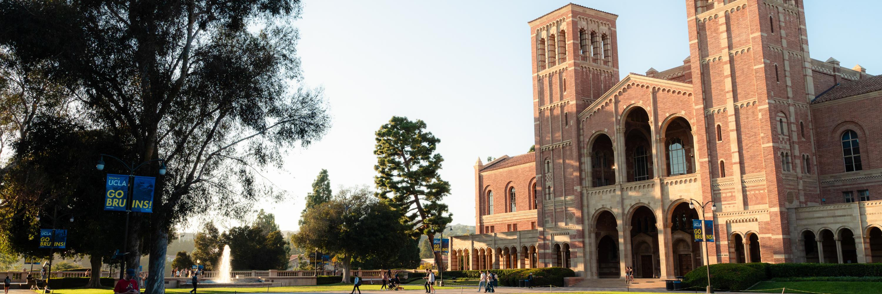 Photo of Royce Hall at UCLA