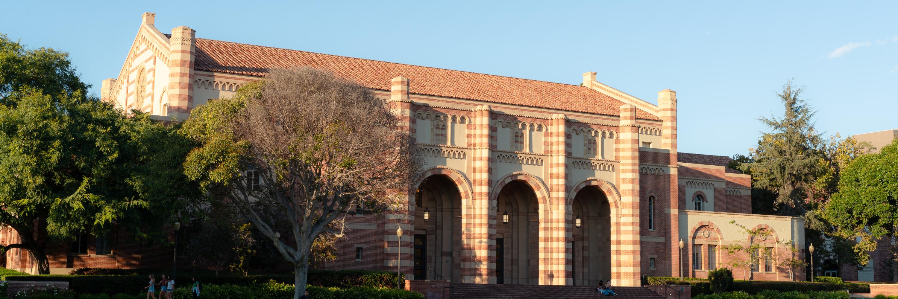 Photo of Kaufman Hall at UCLA