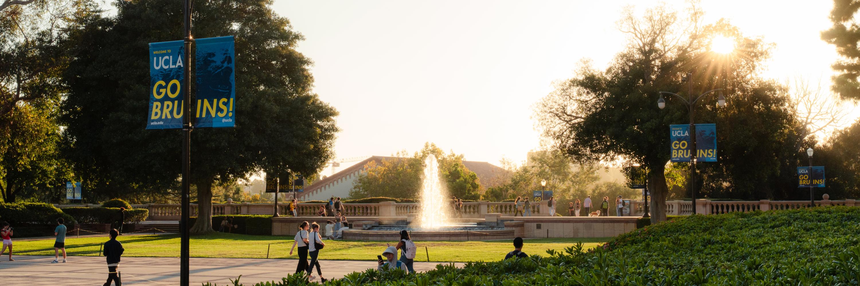 Photo of Royce Quad at UCLA